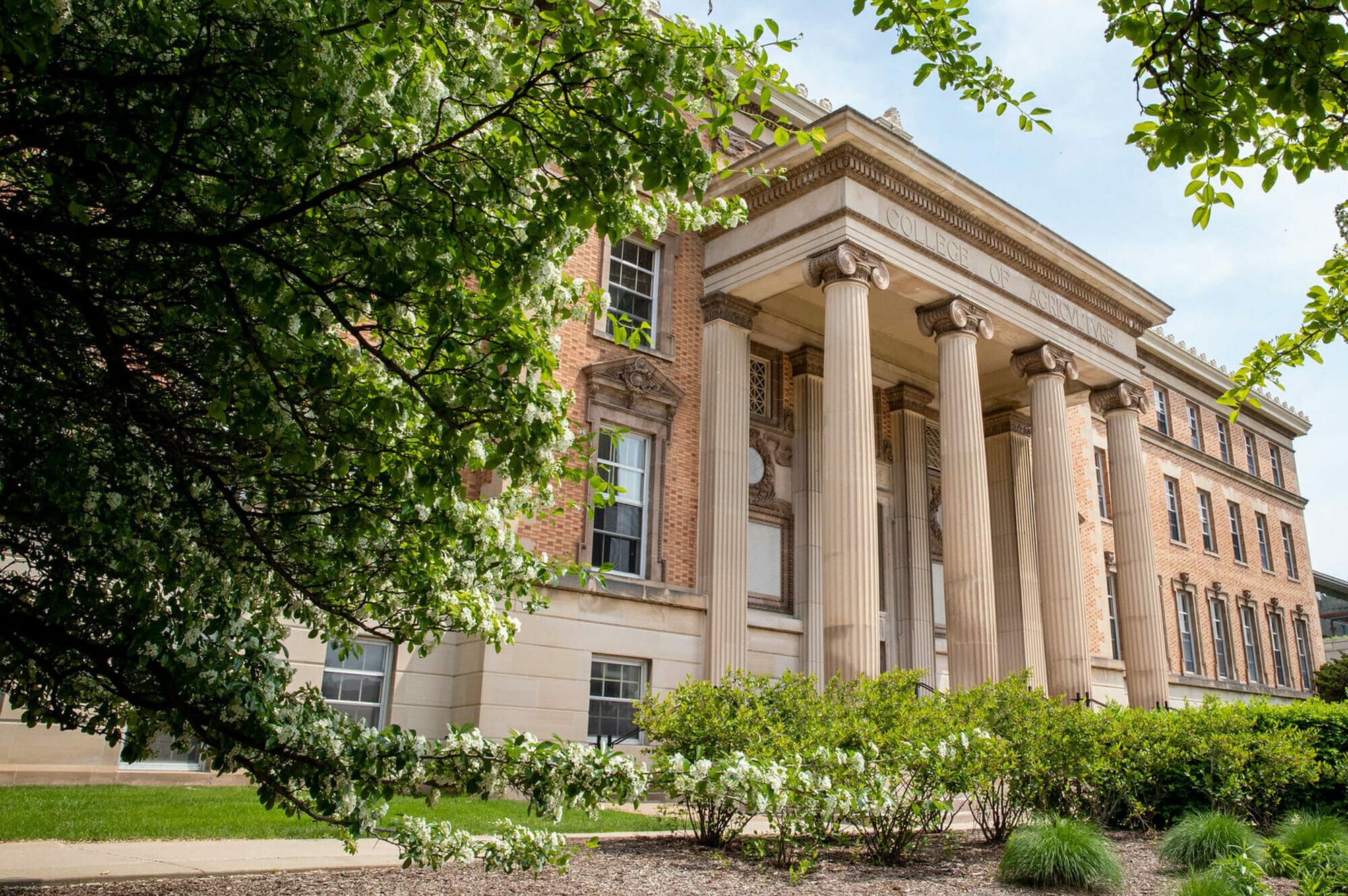 exterior of agricultural hall